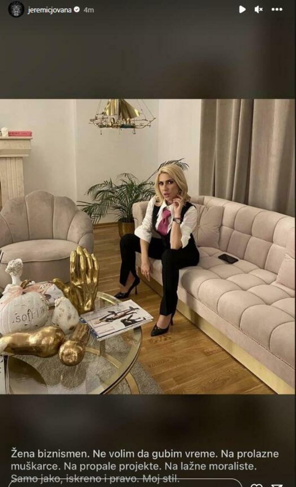 Nova izjava Jovane Jeremić