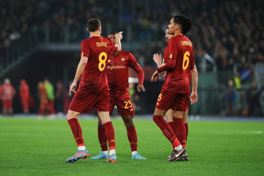 Brajan Kristante, Nemanja Matić, Kris Smoling, Žoržinjo Vajnaldum