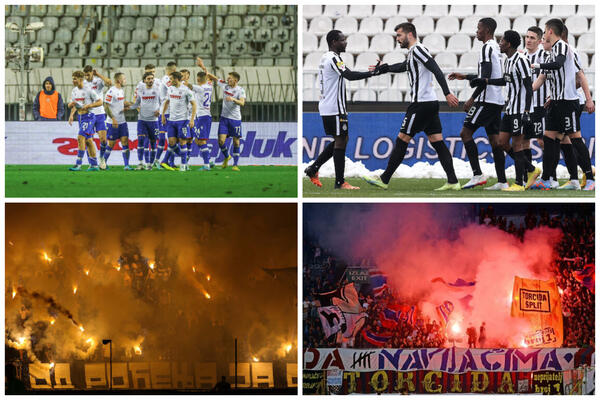PARTIZAN I HAJDUK U ISTOM "KANALU!" Četiri zajednička kruga pakla za crno-bele i "bile" (FOTO)
