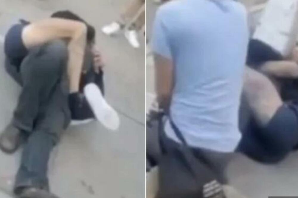 SNIMLJENA STRAŠNA SCENA: Muškarac probao da KIDNAPUJE DETE, a nije ni slutio KO MU JE IZA LEĐA! (VIDEO)