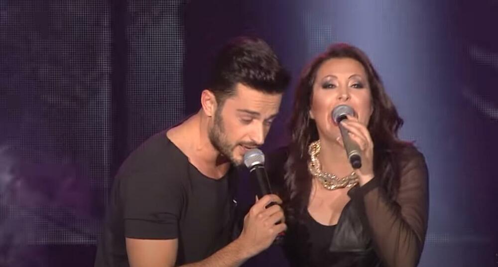 Daniel Đokić na konceru Dragane Mirković