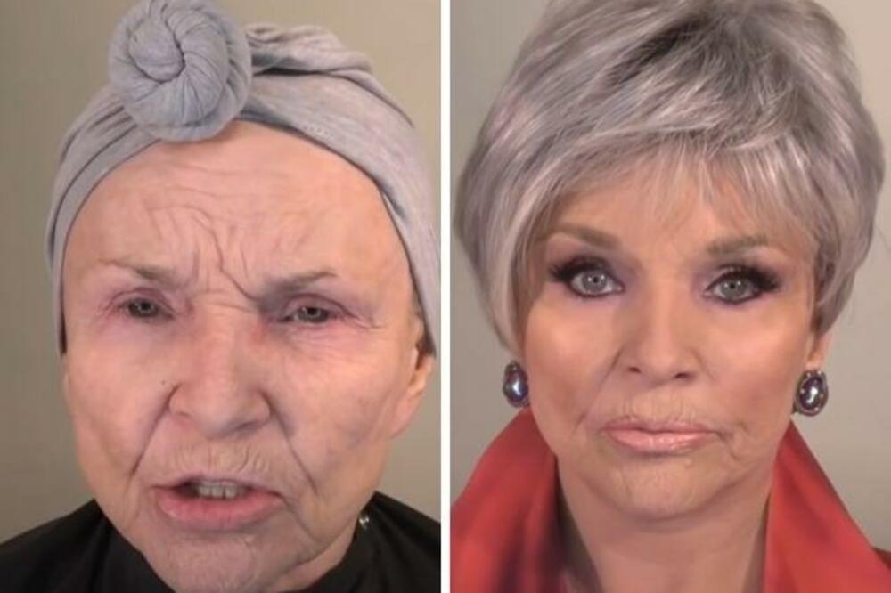 TANSFORMACIJOM U PAR SEKUNDI SKINULA 20 GODINA: Baka (78) pokazala neverovatan trik koji ćete ODMAH PROBATI (VIDEO)