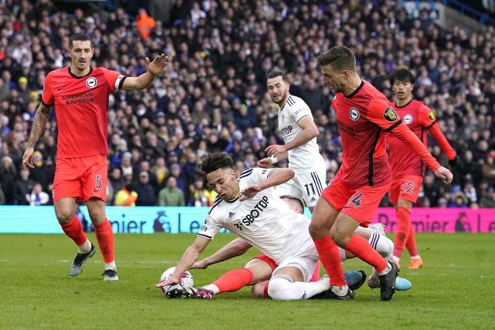 Detalj sa utakmice Lidsa i Brajtona