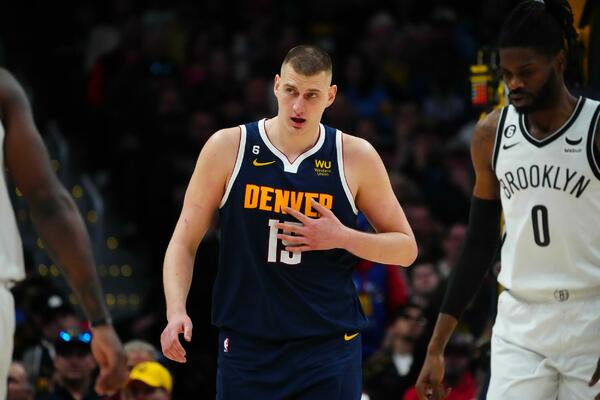 TRIPL-DABL JOKIĆ PROMAŠIO ŠUT ZA POBEDU! Nikola tragičar protiv Bruklina (VIDEO/FOTO)