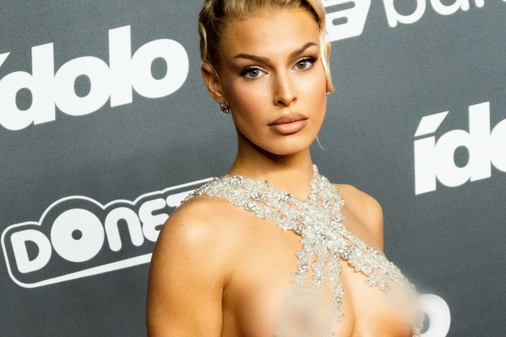 GOLE GRUDI STOPIRALE INSTAGRAM! Bivši joj igrao protiv Zvezde, a ona dominira u haljini koja je otkrila sve (FOTO)