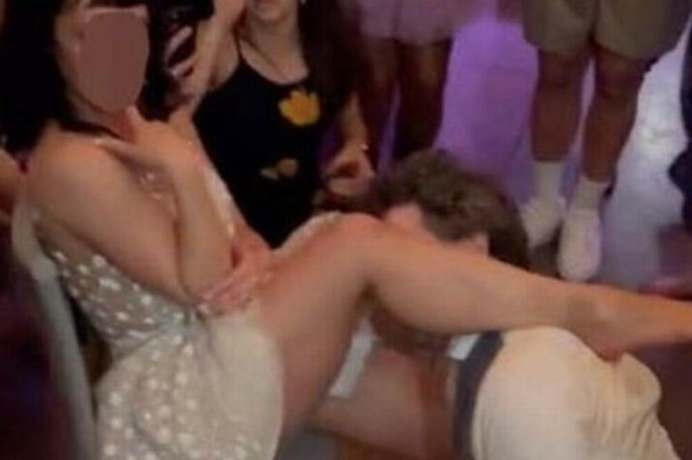 USNIMLJEN ŠOKANTAN PRIZOR NASRED SVADBE: Mladoženja ZUBIMA SKIDAO MLADU, zvanice gledale u NEVERICI (VIDEO)