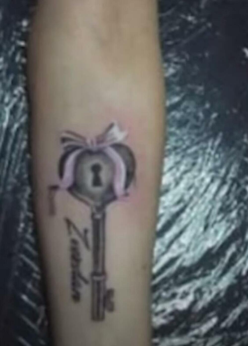 Ćerka Ane Ćurčić istetovirala ime Zvezdana Slavnića