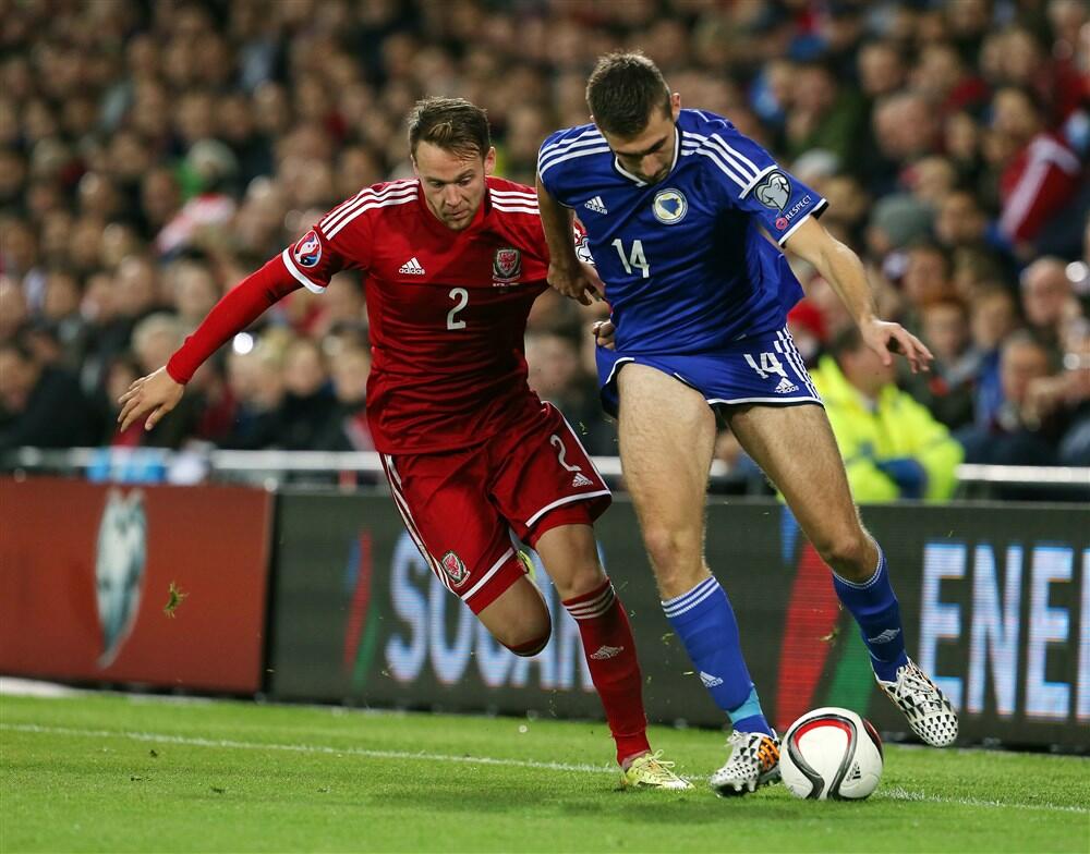 Tino-Sven Sušić (desno) u dresu Bosne i Hercegovine