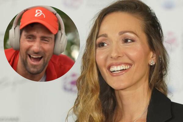 URNEBESAN SNIMAK NOVAKA ĐOKOVIĆA: Jelena je jedva izdržala, napisala samo 1 reč! (VIDEO)