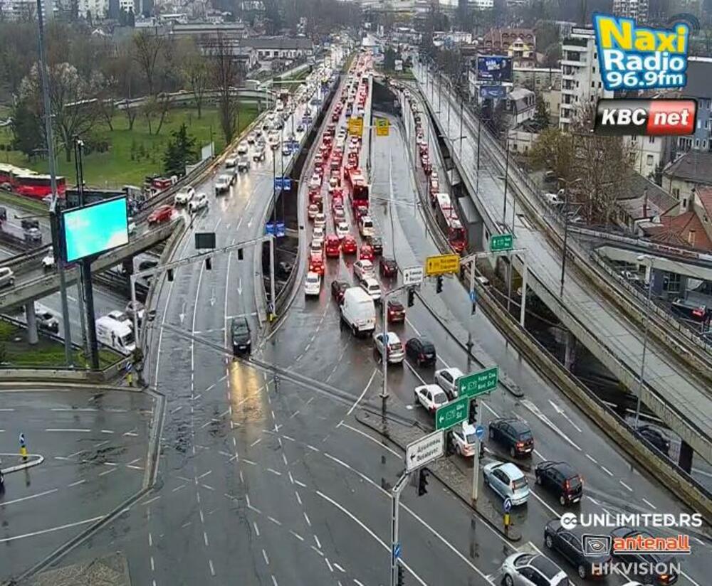 Gužva u Beogradu