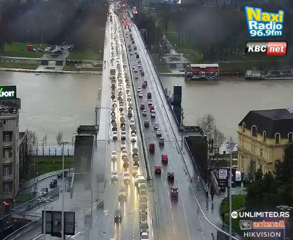 Gužva u Beogradu