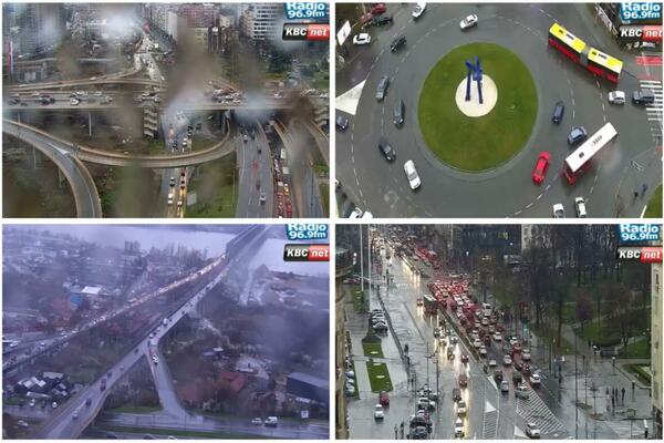 KIŠA, PA JOŠ I KOLAPS: Na ovim lokacijama u Beogradu iz minuta u minut SVE GORE, na jednoj je NAJKRITIČNIJE (FOTO)