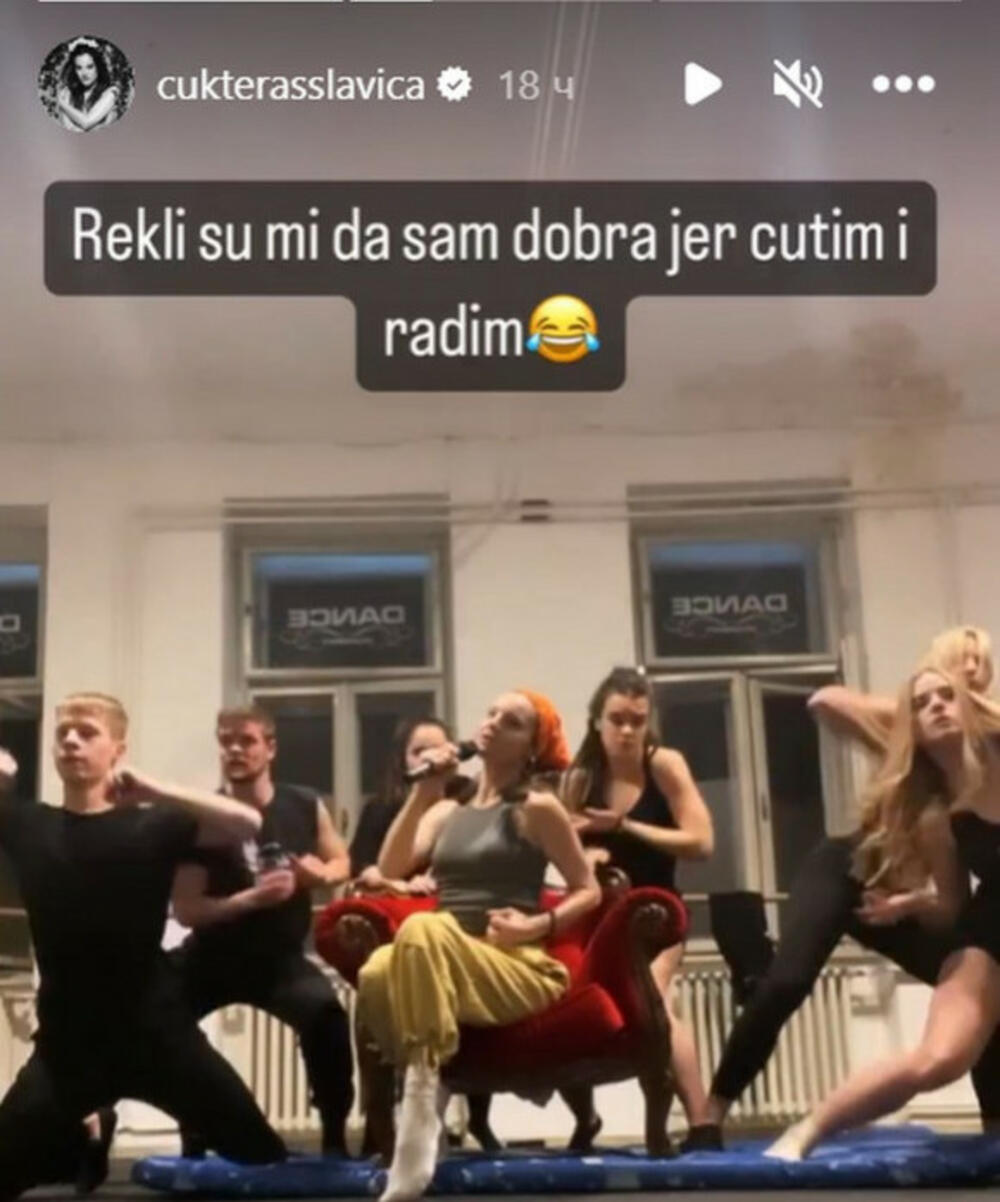 Slavica Ćukteraš nakon bolesti