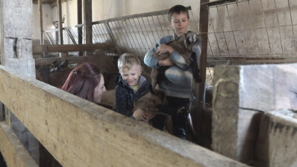 Marija Prekić sa decom