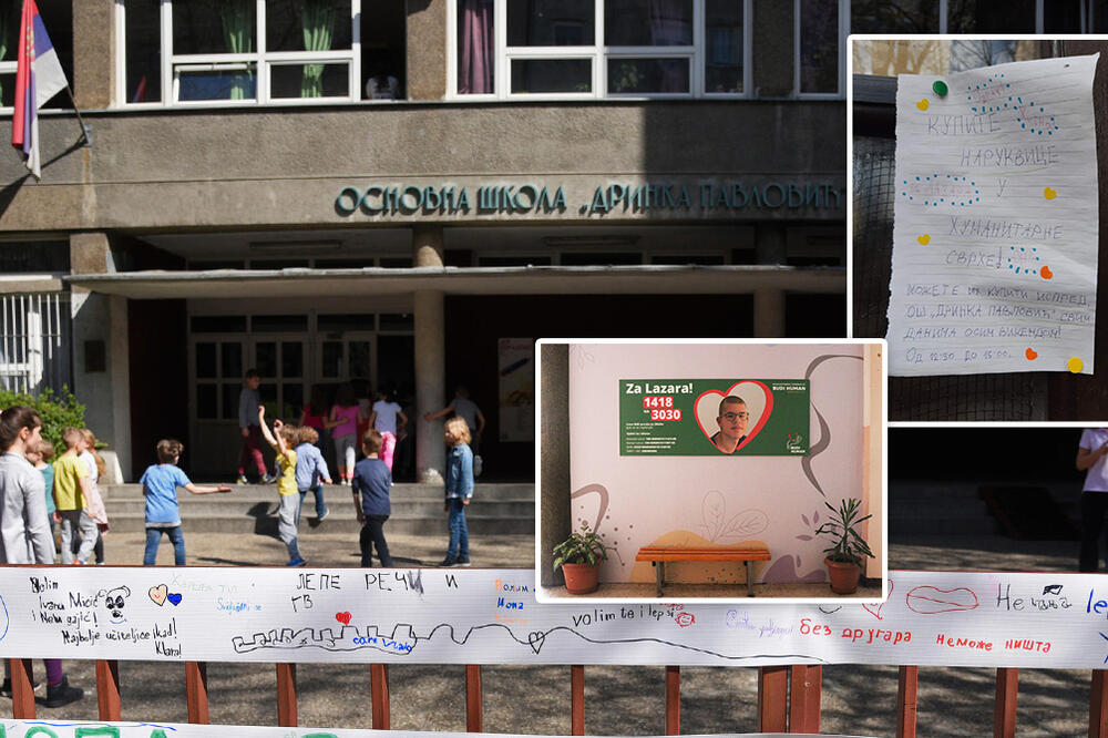 SRBIJA TREBA DA UČI OD OVIH MALIŠANA: Učenici Osnovne škole "Drinka Pavlović" skupljali NOVAC ZA DRUGA LAZARA!