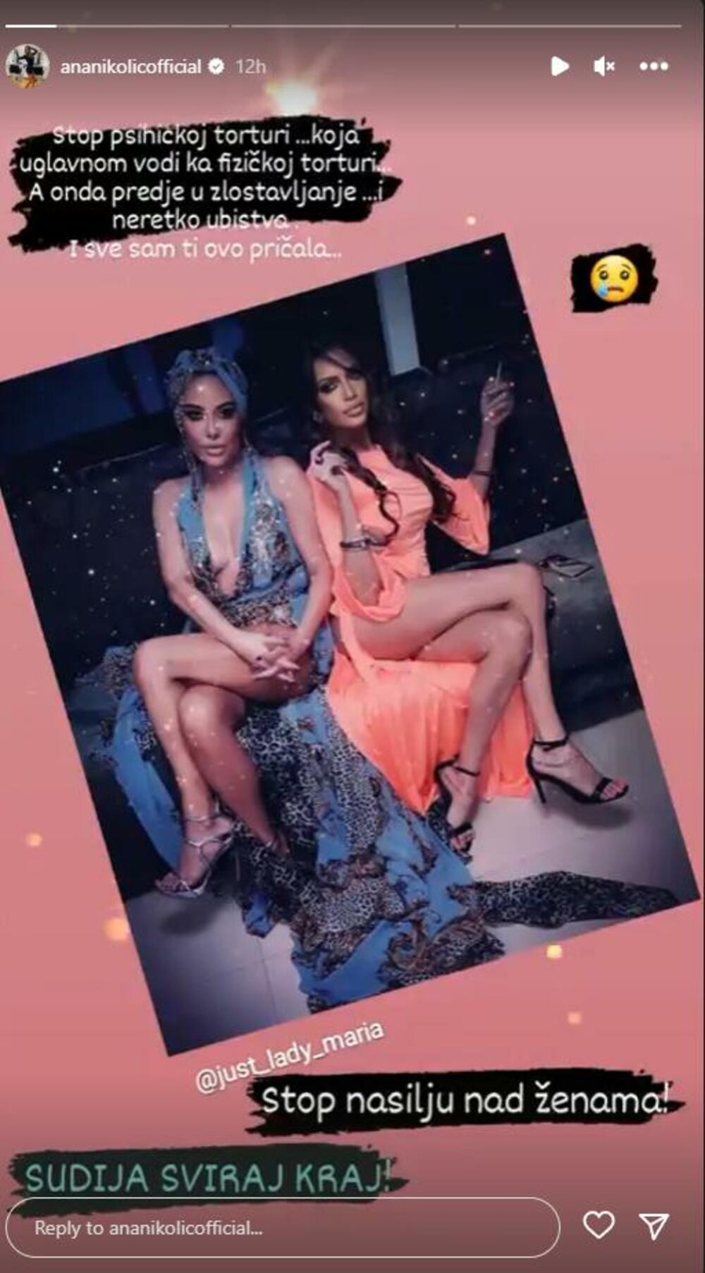 Ana Nikolić uputila apil zbog nasilja nad ženama