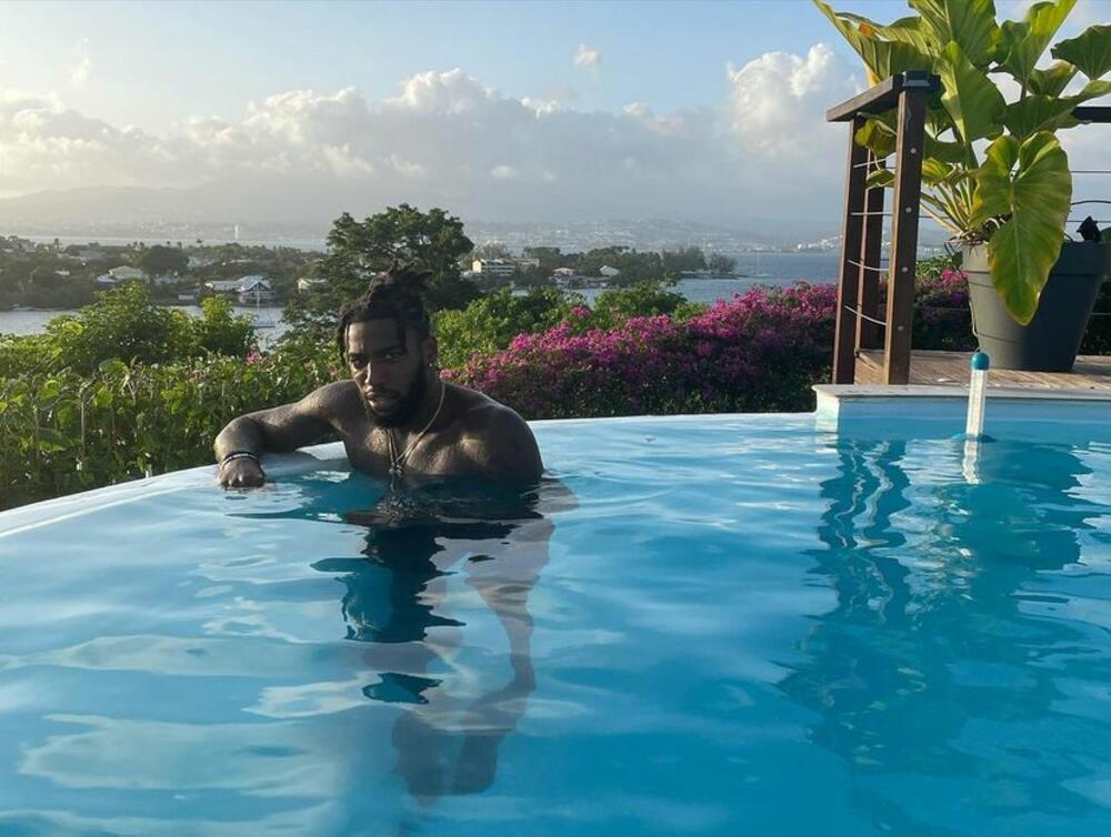 Matijas Lesor u svojoj kući u Martiniku