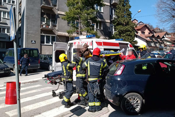 DETALJI DRAME U UŽICU: Muškarac SKOČIO SA SOLITERA, brzom reakcijom vatrogasaca SPREČENO SAMOUBISTVO