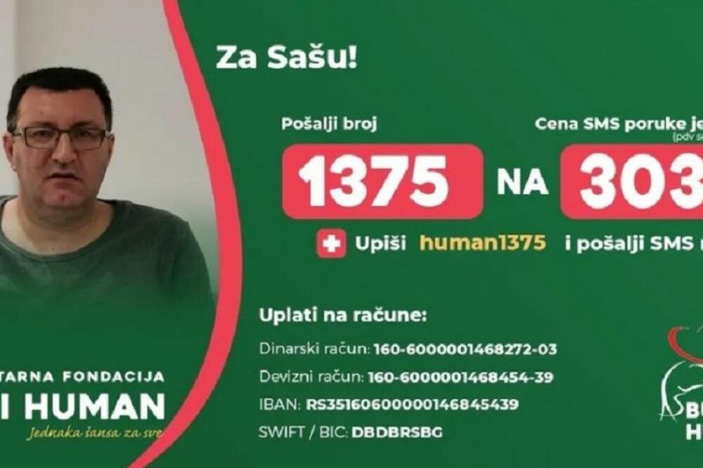 DOKTOR SAŠA POMOGAO JE MNOGIMA, A SADA SMO MI NJEMU POTREBNI: U invalidskim kolicima je, a nadu pruža jedna stvar