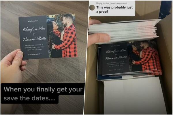 PORUČILI POZIVNICE ZA VENČANJE, NIJE IM BILO DOBRO KAD SU STIGLE: Napravili su fatalnu grešku! (VIDEO)