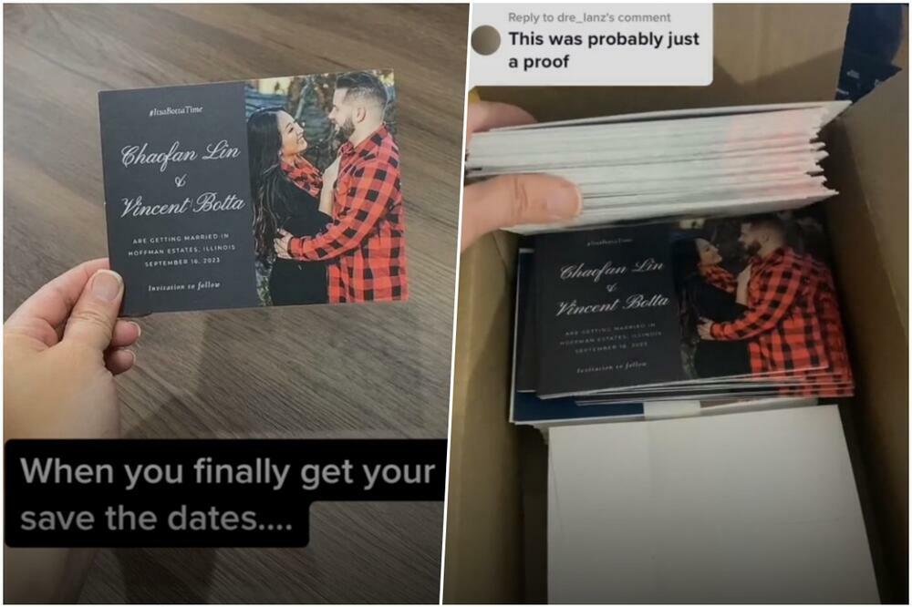 PORUČILI POZIVNICE ZA VENČANJE, NIJE IM BILO DOBRO KAD SU STIGLE: Napravili su fatalnu grešku! (VIDEO)