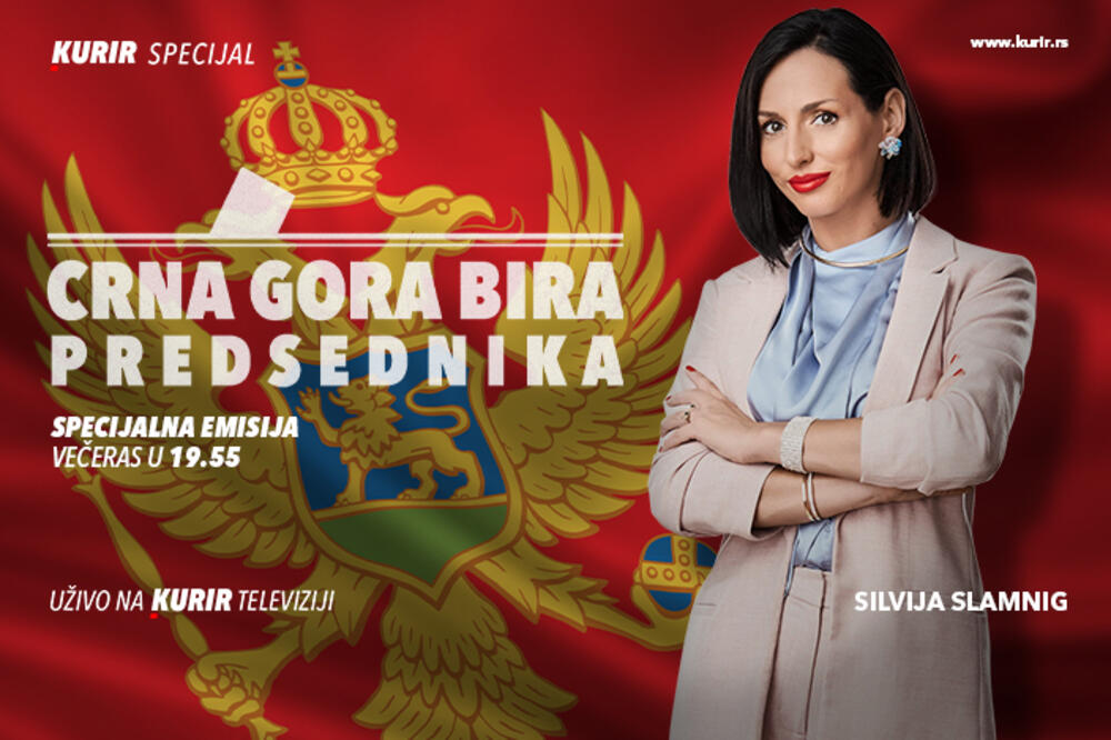 CRNA GORA BIRA: Ko će biti predsednik? Večeras od 19.55 pratite specijal na Kurir televiziji!