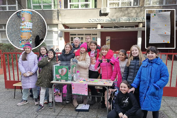 SRBIJO, MORAŠ DA SE UGLEDAŠ NA MALE HEROJE: Svi kao jedan, skupljaju novac za druga Lazara, ništa ih ne zaustavlja