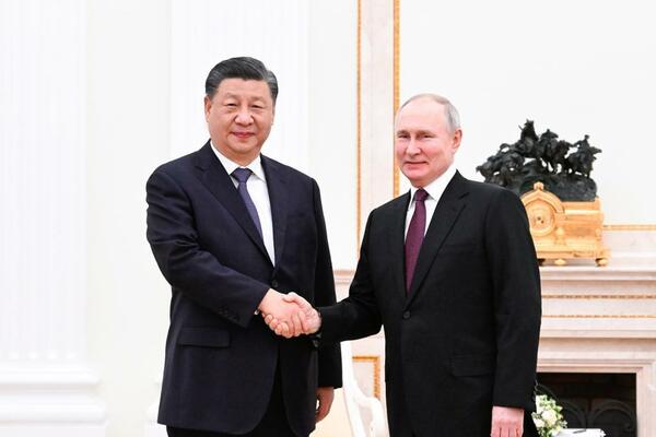 Kineski predsednik Si Đinping sastao se u Moskvi sa ruskim predsednikom Vladimirom Putinom