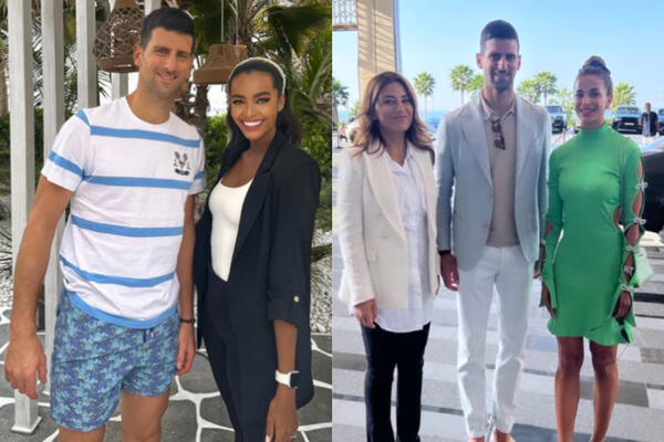 EGZOTIČNA MANEKENKA PA ONDA JOŠ 2 LEPOTICE: Novak je tamo otišao da odmori, ali ove devojke ga opsedaju! (FOTO)