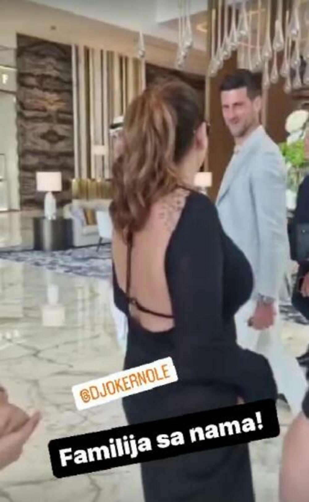 Novak je ljubazno pozdravio bračni par