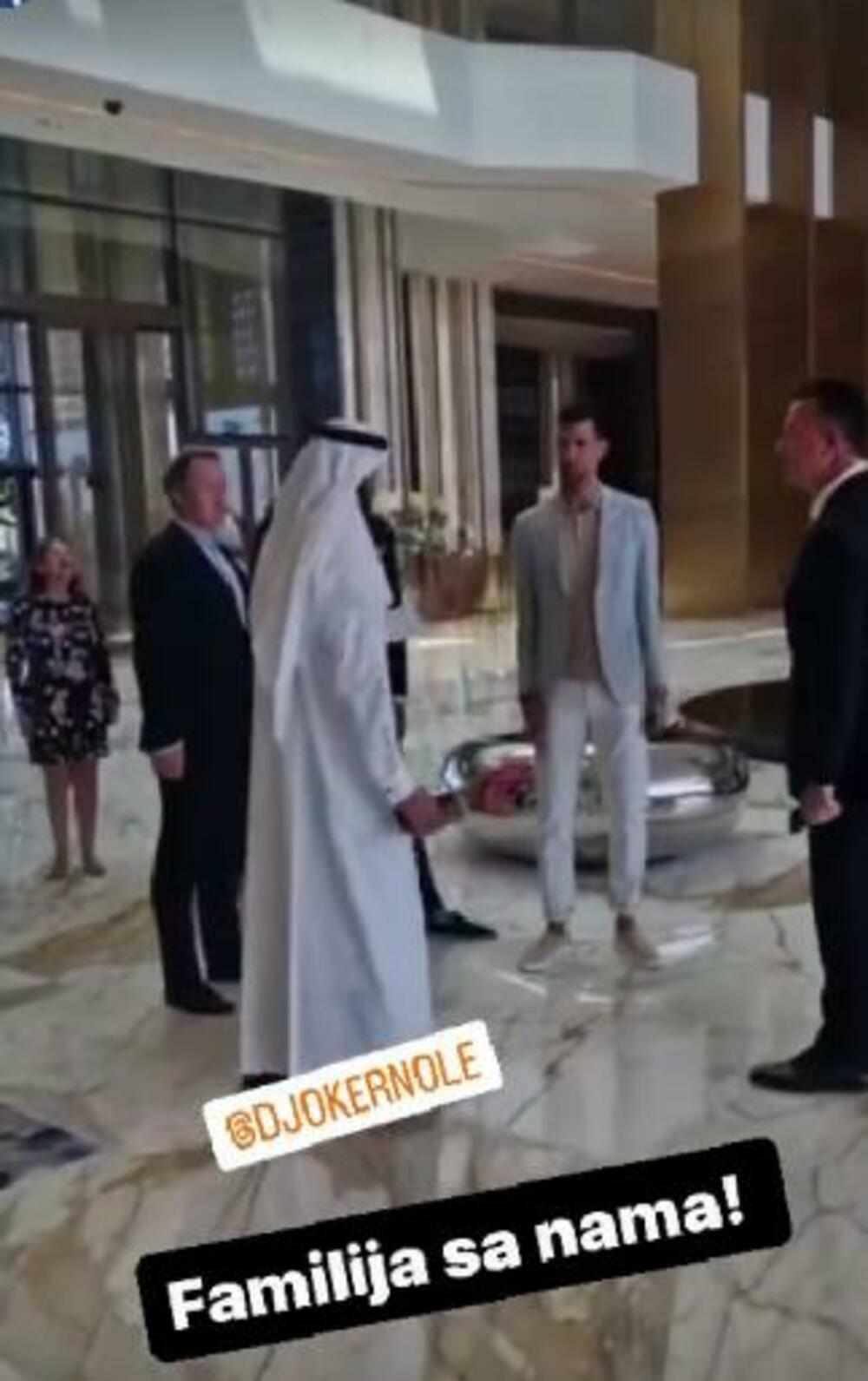 Đani i Novak su se sreli u Dubaiju
