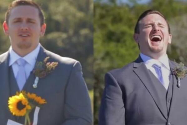 OKRENUO SE DA POGLEDA SVOJU BUDUĆU ŽENU, PA POČEO DA VRIŠTI OD SMEHA: Ovo NIJE OČEKIVAO, a ne biste ni VI (VIDEO)