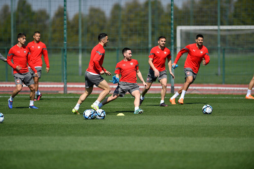 Fudbalska reprezentacija Srbije, Trening, Orlovi