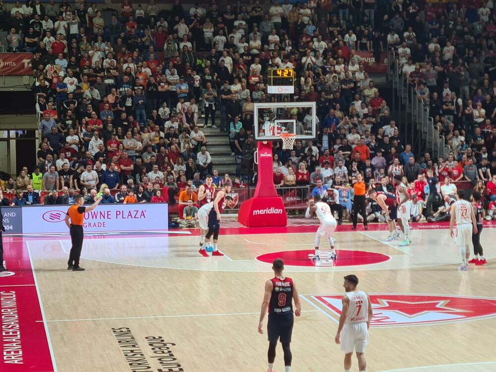 KK Crvena zvezda, KK Baskonija