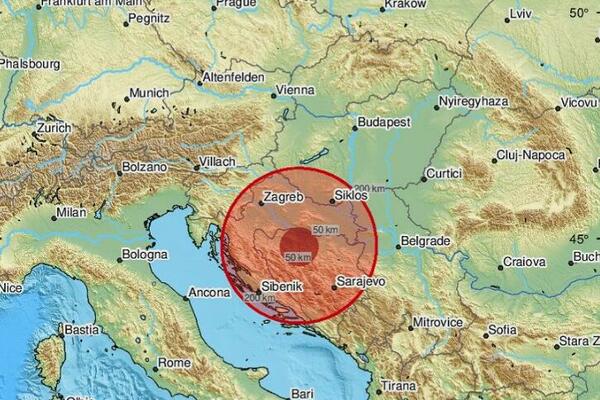 JAČI ZEMLJOTRES POGODIO BANJALUKU: "Fino se zaljuljalo"