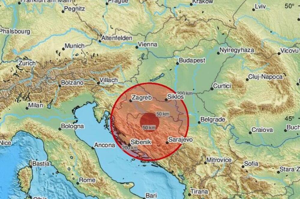 JAČI ZEMLJOTRES POGODIO BANJALUKU: "Fino se zaljuljalo"