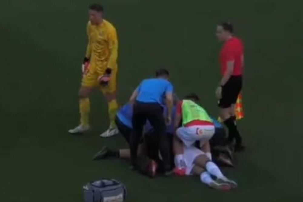 REANIMACIJA DUGO TRAJALA: Gudelj kada je došao sebi oduševio ceo svet, želeo da nastavi meč! (VIDEO)