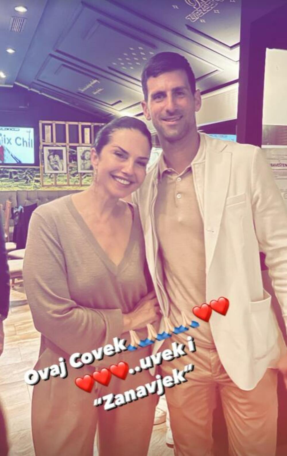 Novak Đoković i Nataša Ninković