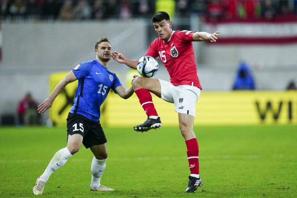 Detalj sa utakmice Austrije i Estonije