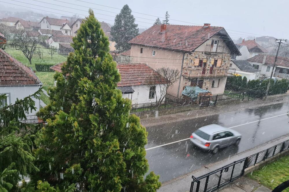 NOVOVAROŠANI SE IZNENADILI PRIZOROM: Vreme "poludelo", godišnja doba se smenjivala u jednom danu