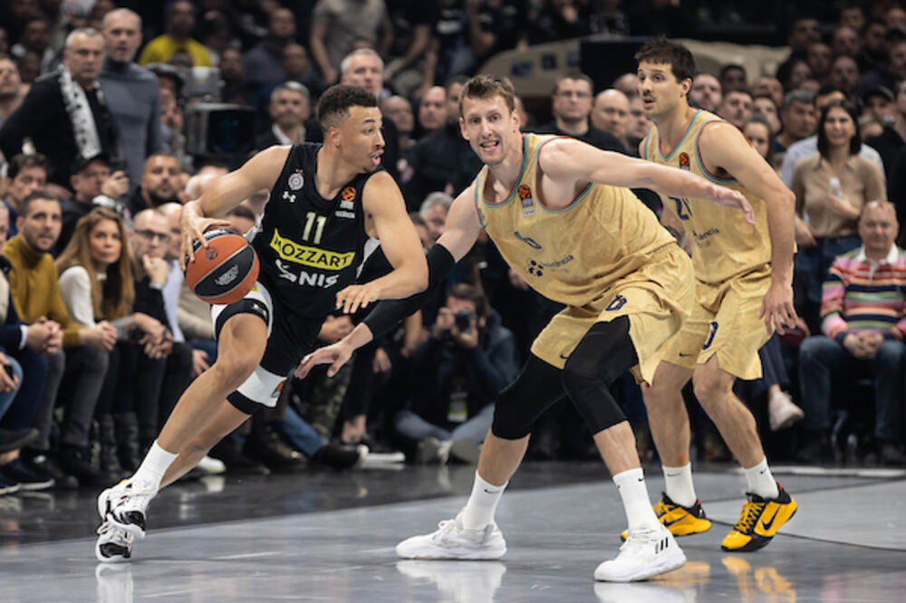 DOBRA BORBA ALI NA KRAJU PORAZ: Partizan protiv razigrane Barselone nije iskoristio prvu meč loptu za Top 8!