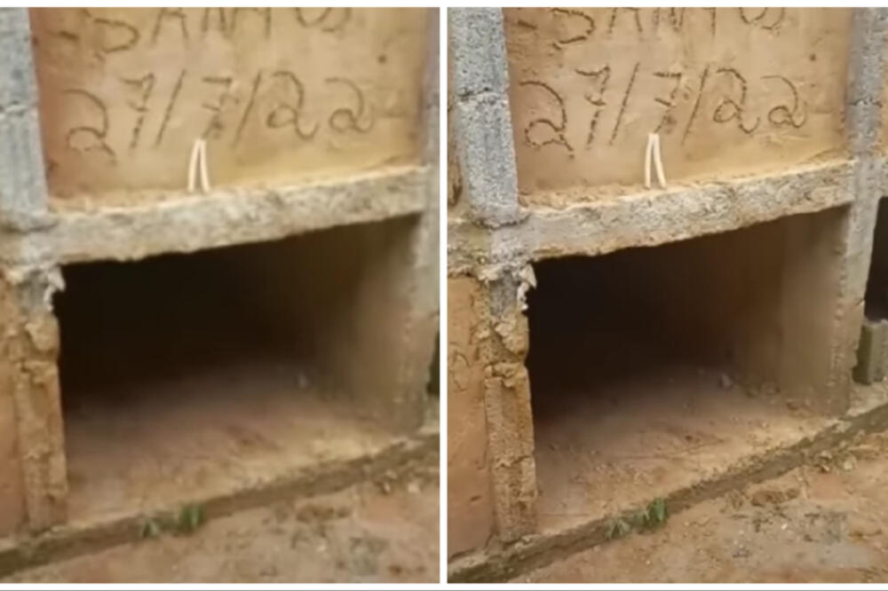 NA GROBLJU SE PROLOMIO PLAČ I ZAPOMAGANJE, KAD SU OTVORILI GROBNICU OSTALI NEMI: Zatekli stravičan PRIZOR (VIDEO)