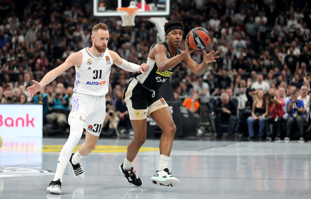 Detalj sa utakmice Partizana i Real Madrida