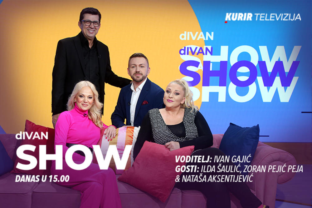 SMEH, SUZE I PROZIVKE U EMISIJI DIVAN SHOW! Šok informacije iz prošlosti Ilde Šaulić, Nataše DNK i Zorana Pejića