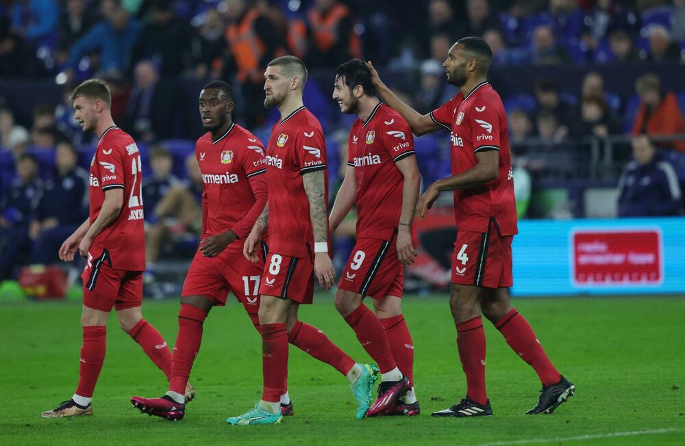 Slavlje fudbalera Bajera iz Leverkuzena