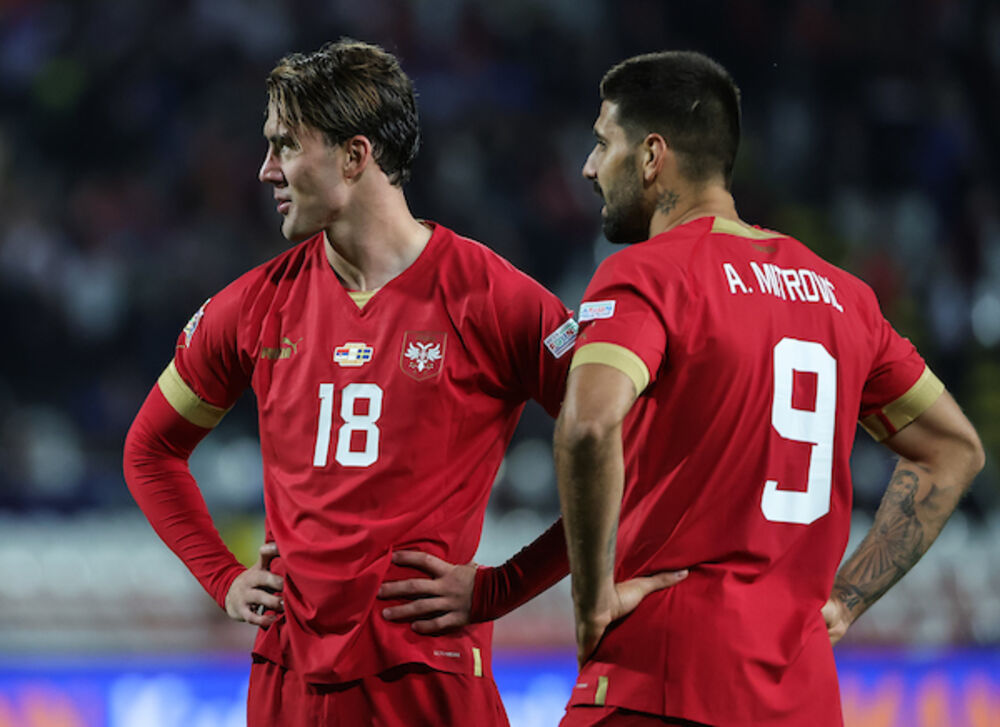 Dušan Vlahović i Aleksandar Mitrović