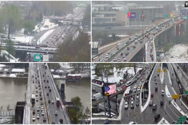 JEDINO NA MOSTOVIMA POJAČAN SAOBRAĆAJ, A NA JEDNOM NAJVIŠE: Evo kakvo je stanje na beogradskim ulicama ovog jutra!