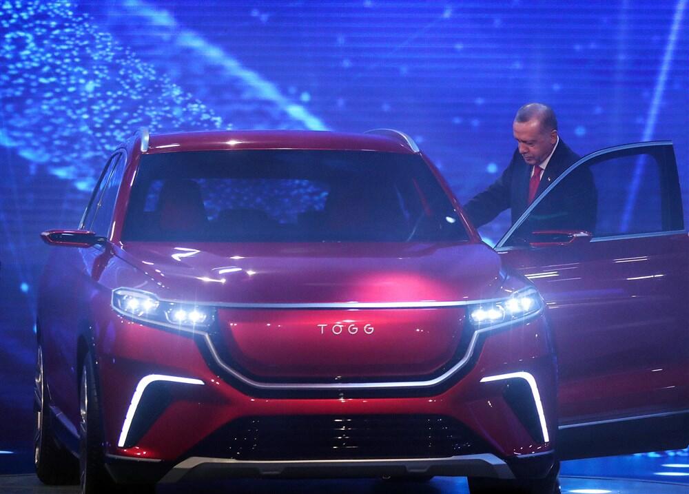 Redžep Tajip Erdogan u Togg-u