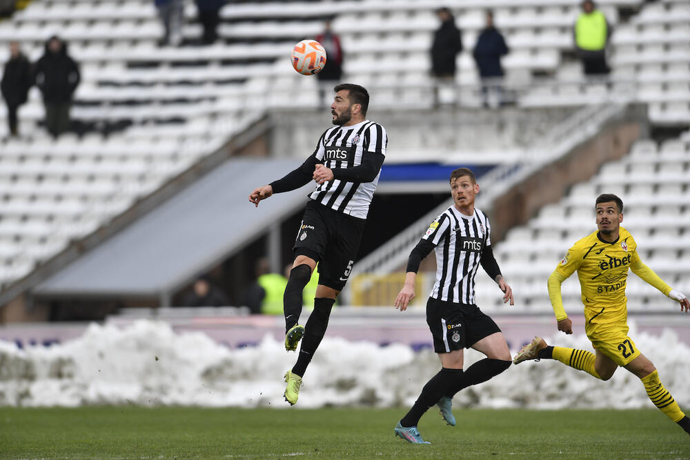 Detalj sa utakmice Partizana i Voždovca