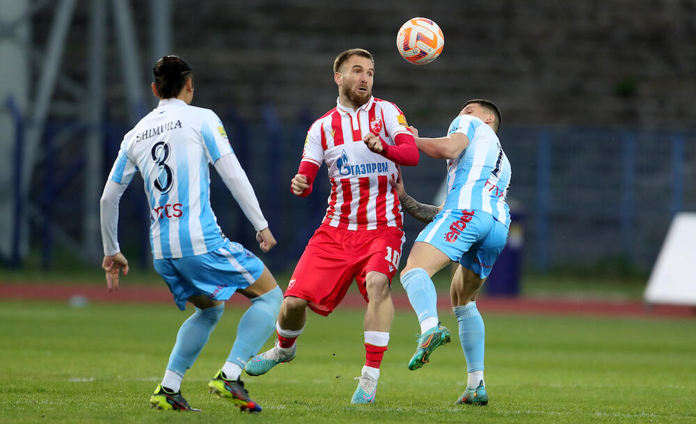 Aleksandar Katai na utakmici Spartaka i Crvene zvezde u Subotici